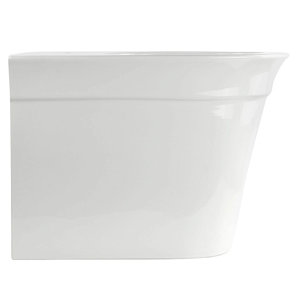 Унитаз приставной Migliore MONACO 32065, белая керамика, безободковый купить в интернет-магазине Sanbest