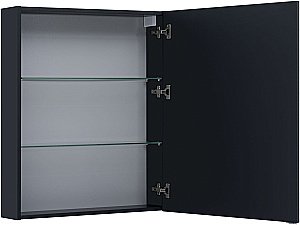 Зеркальный шкаф Aquanet Алвита new 70 антрацит купить в интернет-магазине сантехники Sanbest