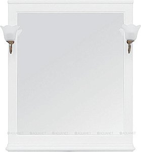 Зеркало Aquanet Валенса 85 белый в ванную от интернет-магазине сантехники Sanbest