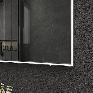 Зеркало ESBANO ES-3803KD 100 хром в ванную от интернет-магазине сантехники Sanbest