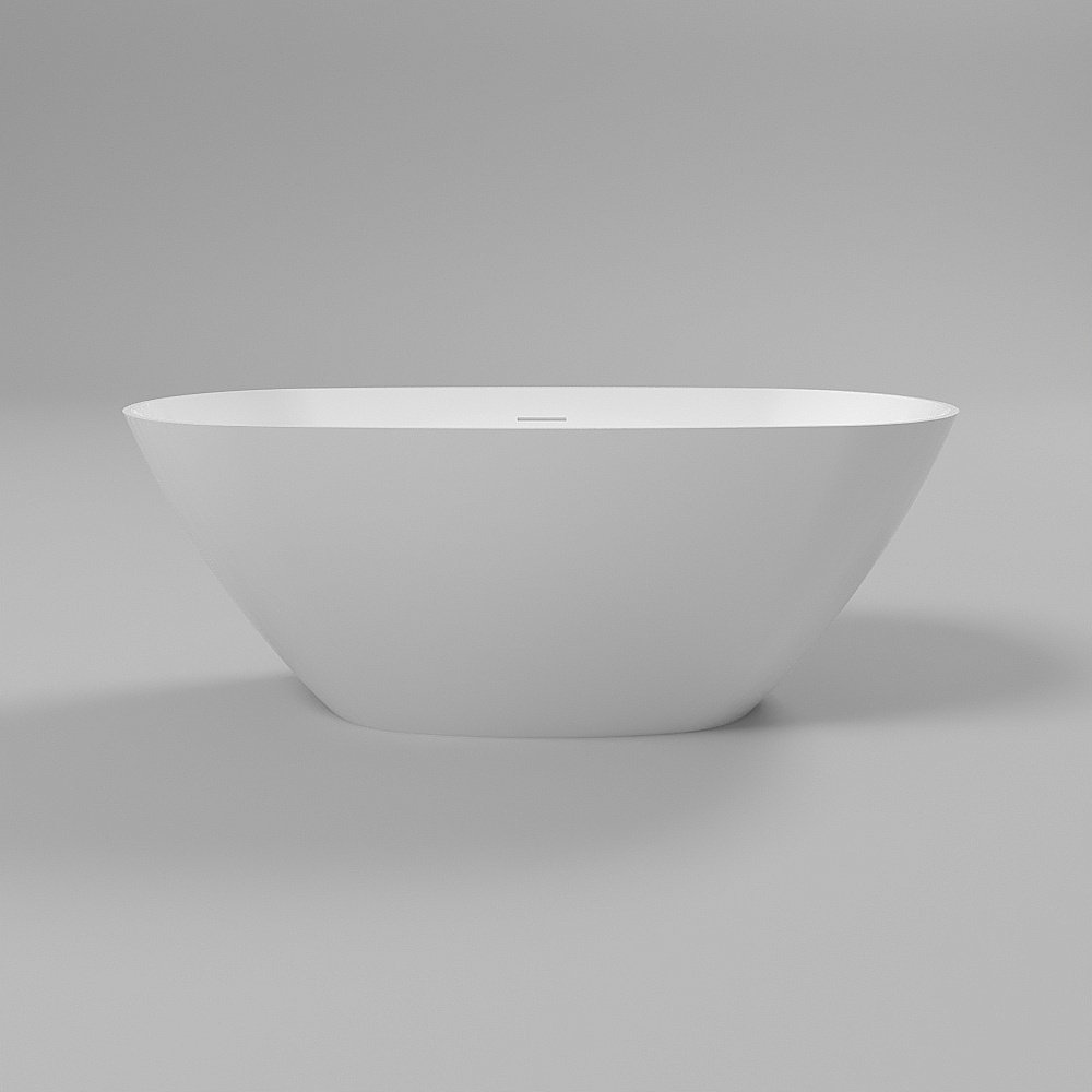 Ванна из искусственного камня WhiteCross Onyx X 160x75 белый глянец купить в интернет-магазине Sanbest