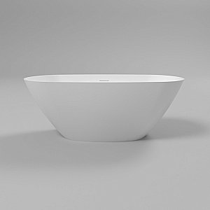 Ванна из искусственного камня WhiteCross Onyx X 160x75 белый глянец купить в интернет-магазине Sanbest