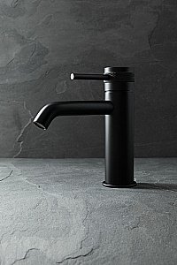 Смеситель для раковины Allen Brau Priority 3.0 5.31A01-31 черный матовый купить в интернет-магазине сантехники Sanbest