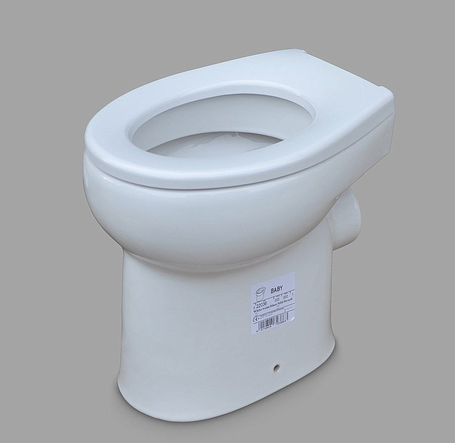 Унитаз детский Jika BABY 8.2203.6.000.000.1 горизонтальный выпуск белый купить в интернет-магазине Sanbest