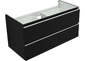 Тумба для раковины Aquanet Вега 90 329598 черная купить в интернет-магазине сантехники Sanbest