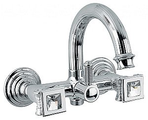 Смеситель для ванны и душа OLIMP-VD-01-Sw хром купить в интернет-магазине сантехники Sanbest