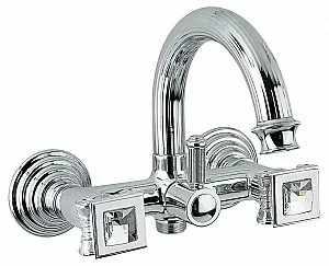 Смеситель для ванны и душа OLIMP-VD-01-Sw хром купить в интернет-магазине сантехники Sanbest