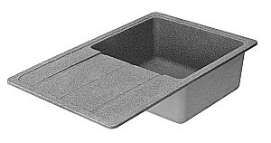 Кухонная мойка Акватон Аманда 78 серый купить в интернет-магазине сантехники Sanbest