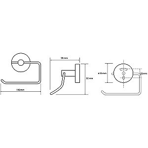 Держатель для туалетной бумаги Bemeta Brilo 161112042 золото купить в интернет-магазине сантехники Sanbest