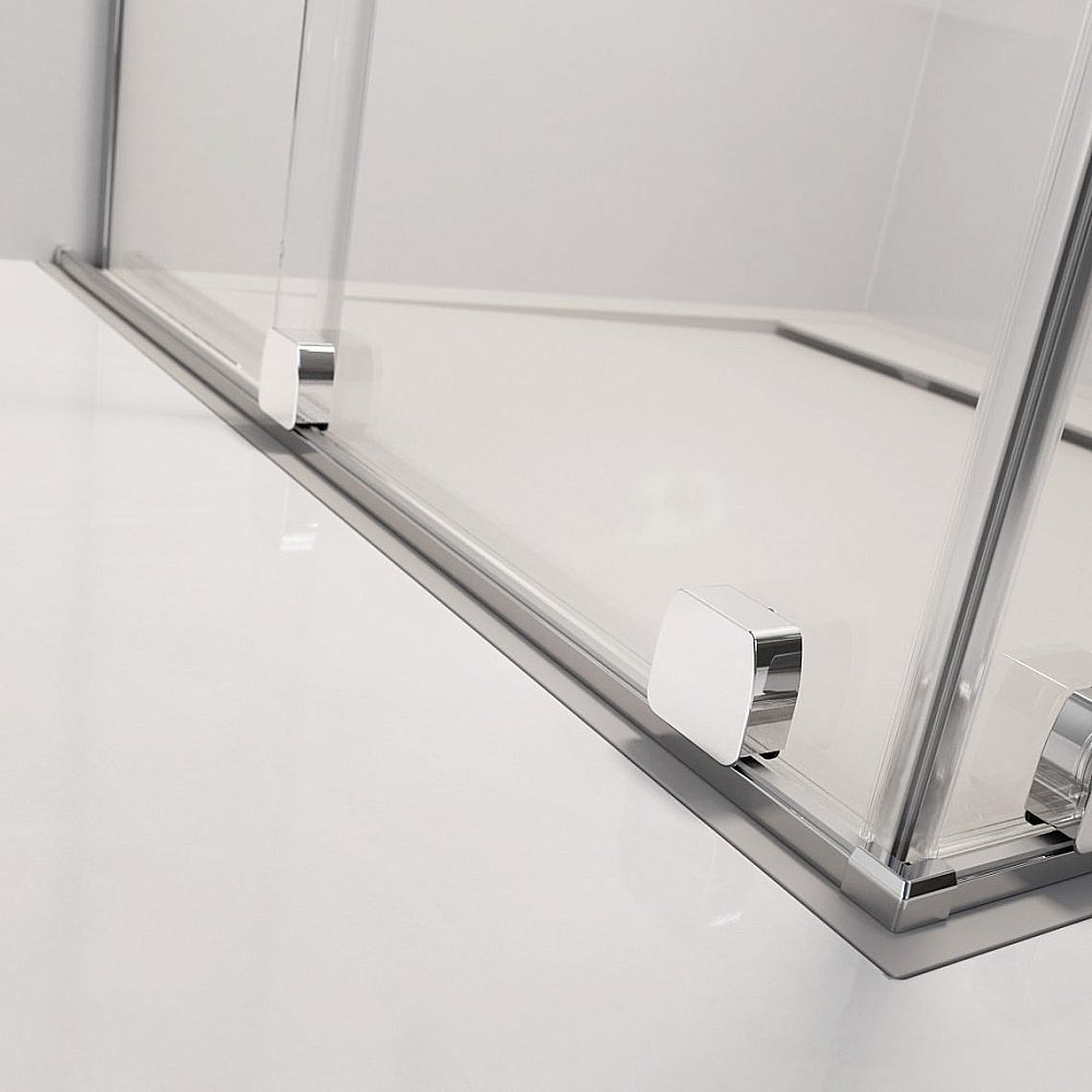 Душевое ограждение Radaway Furo Walk-in 120 10106638-01-01 стекло прозрачное/профиль хром купить в интернет-магазине Sanbest