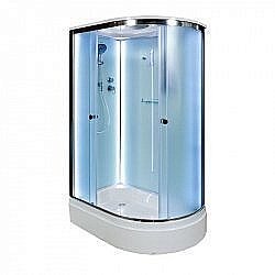 Душевая кабина Deto Серия D D272S LED L 120x80 левая купить в интернет-магазине сантехники Sanbest