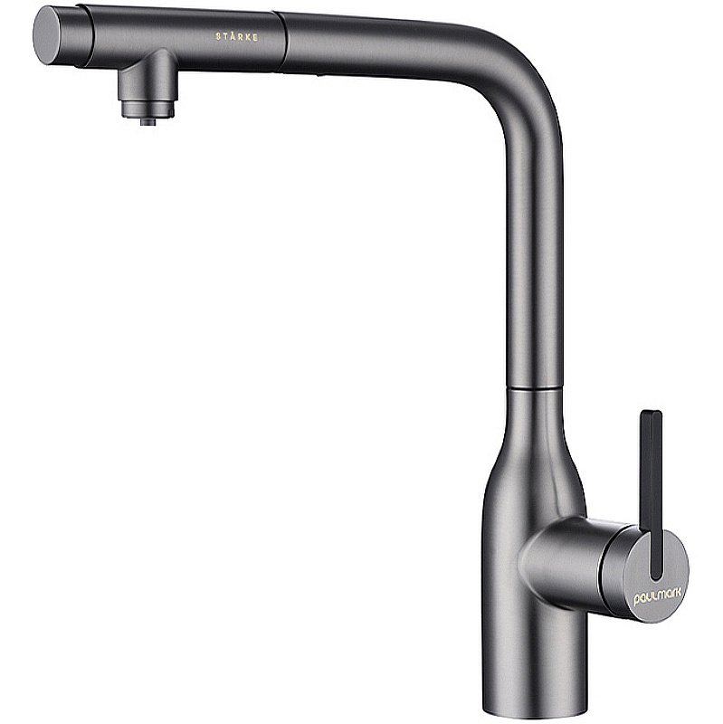 Смеситель для кухни Paulmark Viper Vi213105-GM беретта купить в интернет-магазине сантехники Sanbest