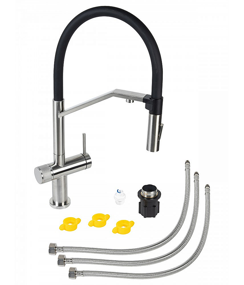 Смеситель для кухни Agger Elegant A3241422 сатин матовый купить в интернет-магазине сантехники Sanbest