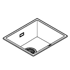 Кухонная мойка Grohe K700U 31653AT0 серый гранит купить в интернет-магазине сантехники Sanbest