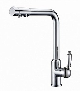 Смеситель для кухни Zorg Sanitary ZR 320 YF-33 Хром купить в интернет-магазине сантехники Sanbest