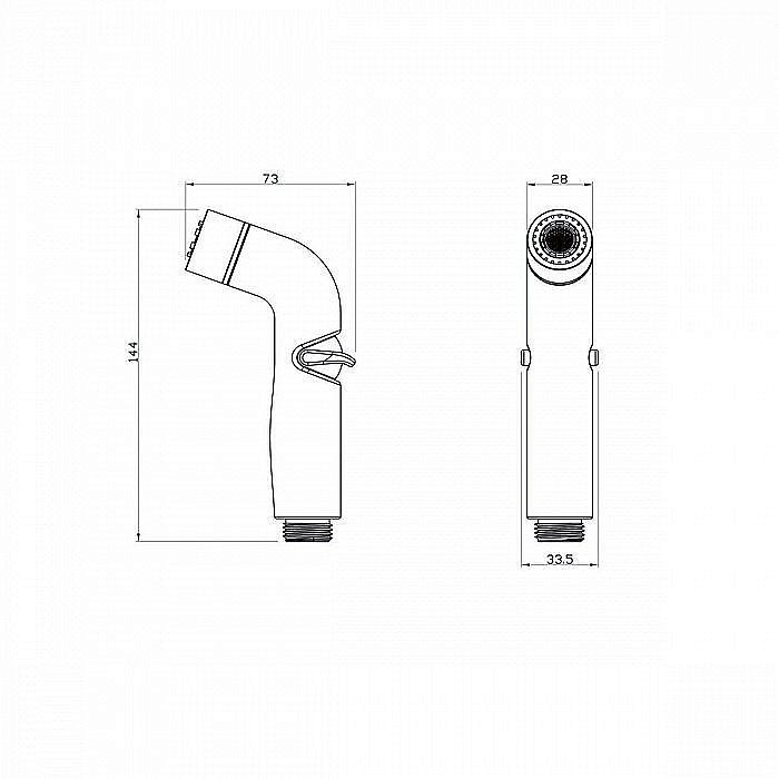Гигиенический душ Iddis Optima Home 040SC2Fi20 купить в интернет-магазине сантехники Sanbest