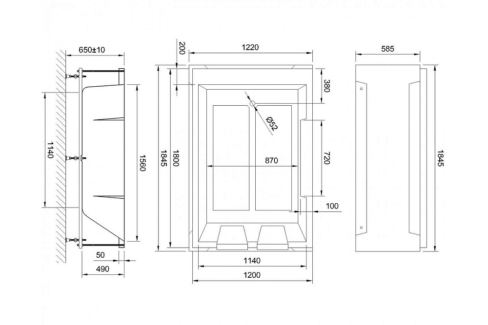 Гидромассажная ванна Royal Bath Triumph Comfort 180x120 купить в интернет-магазине Sanbest