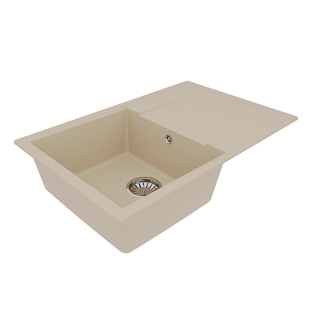 Кухонная мойка Lemark Imandra 760 9910026 бежевая купить в интернет-магазине сантехники Sanbest