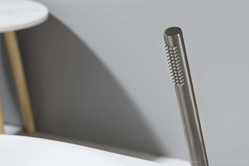 Душевая лейка Aquatek Европа AQ2002BGM оружейная сталь купить в интернет-магазине сантехники Sanbest