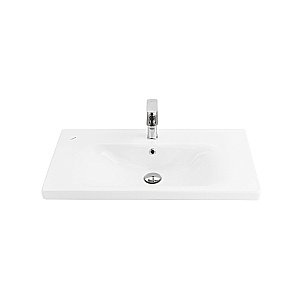 Раковина Creavit Eksen 80 EK080-0000 белая купить в интернет-магазине Sanbest