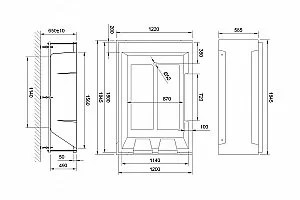 Акриловая ванна Royal Bath Triumph Comfort RB665100CO 180x120 белая с гидромассажем купить в интернет-магазине Sanbest