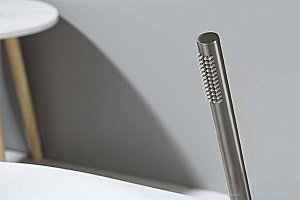 Душевая лейка Aquatek Европа AQ2002BGM оружейная сталь купить в интернет-магазине сантехники Sanbest