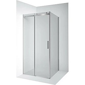 Душевой уголок Ambassador Benefit HX 19021102HX-80HX 130х80 стекло прозрачное/профиль хром купить в интернет-магазине Sanbest