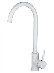 Смеситель для кухни WONZON & WOGHAND WW-A21102-MW белый матовый купить в интернет-магазине сантехники Sanbest