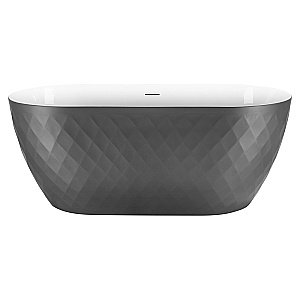 Ванна Black&White Swan 170х78 SB320 Grey серая купить в интернет-магазине Sanbest