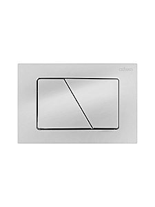 Кнопка смыва Cezares DUET CZR-210H-01-AF хром матовый купить в интернет-магазине сантехники Sanbest