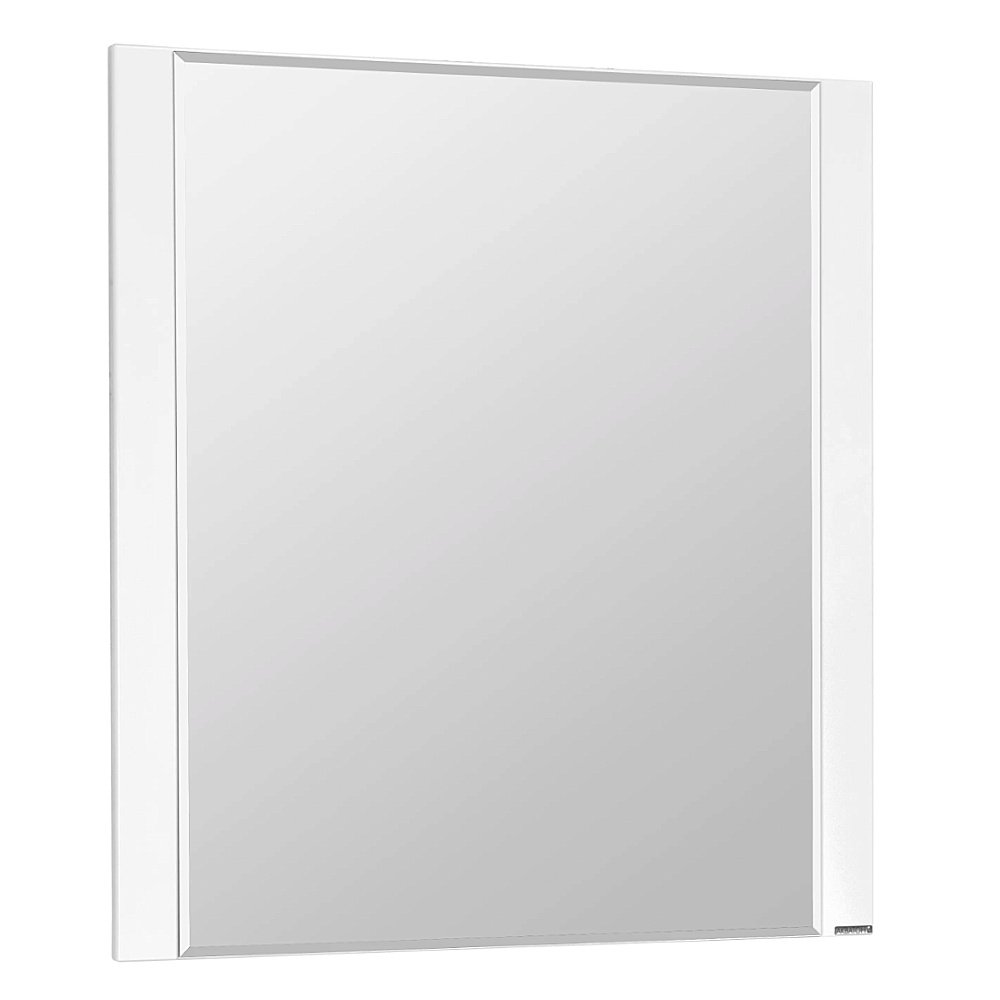 Зеркало Акватон Ария 80 белое в ванную от интернет-магазине сантехники Sanbest