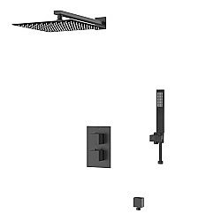 Душевая система D&K Bayern.Liszt DA2515705A04 черная матовая купить в интернет-магазине сантехники Sanbest