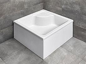 Душевой поддон Radaway Naxos C SNC9941-28 90x90 белый купить в интернет-магазине Sanbest