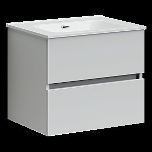 Тумба с раковиной Sancos Urban UR60W белый глянец для ванной в интернет-магазине Sanbest