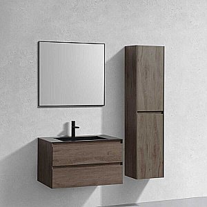 Тумба с раковиной Vincea Luka 80 R.Oak для ванной в интернет-магазине Sanbest