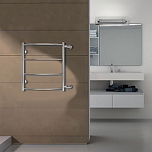 Полотенцесушитель водяной Azario Verona 500/600 AZ04556 хром купить в интернет-магазине сантехники Sanbest