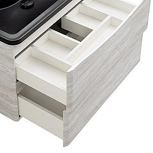Тумба с раковиной BelBagno ACQUA 100 подвесная Rovere Vintage Bianco для ванной в интернет-магазине Sanbest