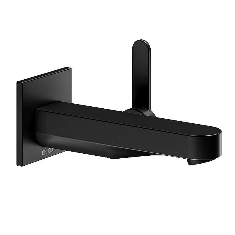 Смеситель для раковины KEUCO IXMO FLAT 59516370302 черный матовый купить в интернет-магазине сантехники Sanbest