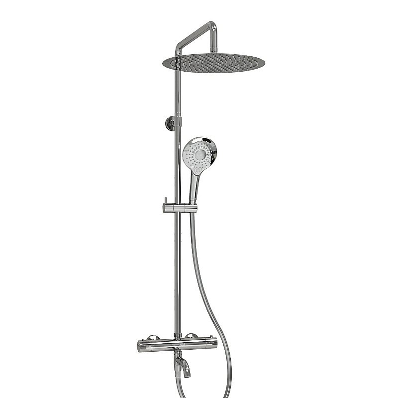 Душевая система WasserKraft SET2739 Thermo хром купить в интернет-магазине сантехники Sanbest