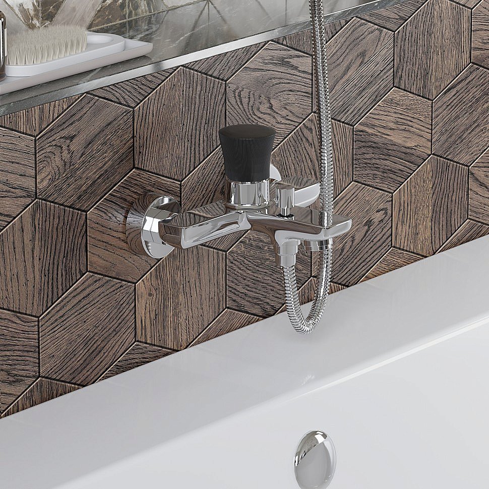 Смеситель для ванны PAINI Domus 18CR111PZ хром купить в интернет-магазине сантехники Sanbest