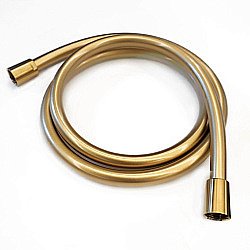 Душевой шланг Paini 950150PVCPJ золото брашированное купить в интернет-магазине сантехники Sanbest