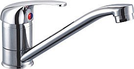 Смеситель для кухни Rush Vrangel VR7114-27 хром купить в интернет-магазине сантехники Sanbest