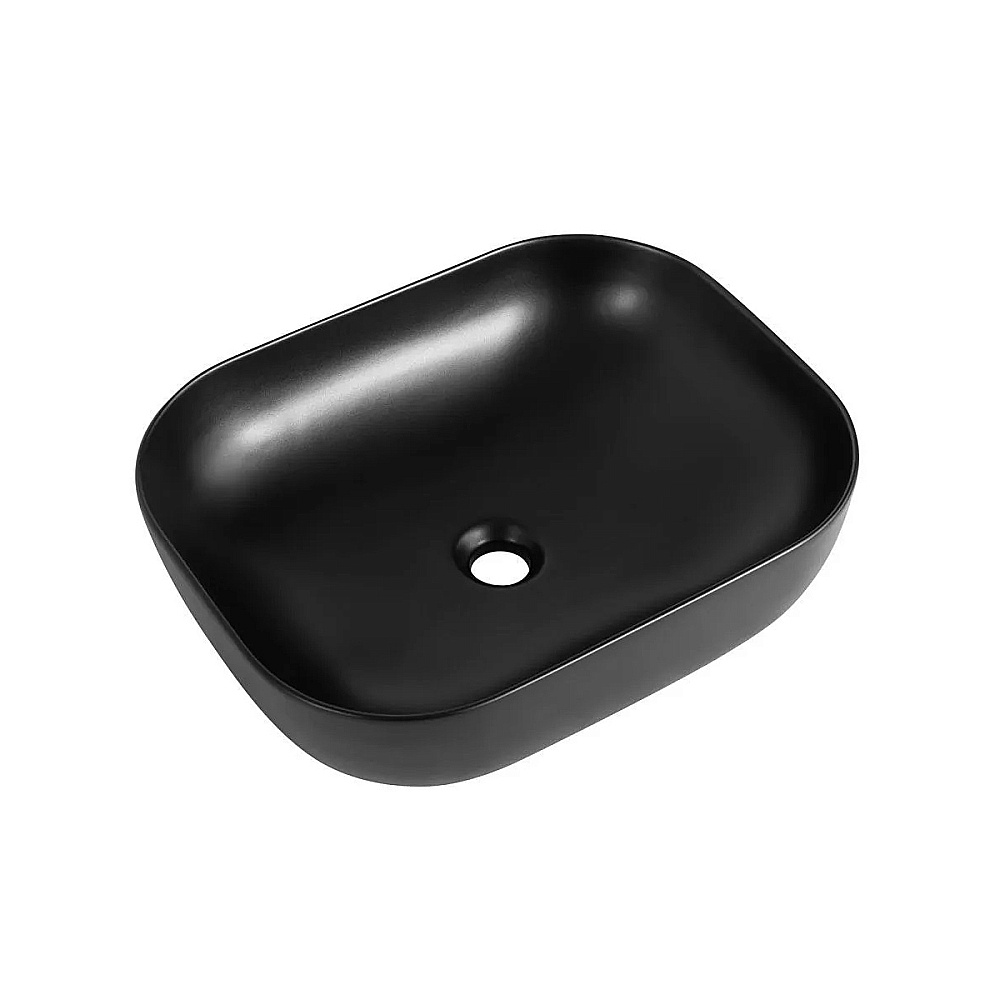 Раковина накладная BelBagno 50 BB1302-H301 черная матовая купить в интернет-магазине Sanbest