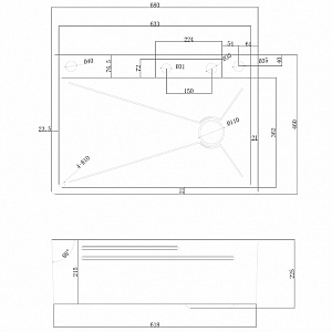 Кухонная мойка Abber Wasser Kreis AF2194G золото матовое купить в интернет-магазине сантехники Sanbest