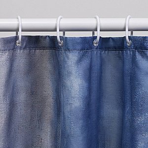 Текстильная шторка для ванны WasserKRAFT Ammer SC-70102 купить в интернет-магазине сантехники Sanbest