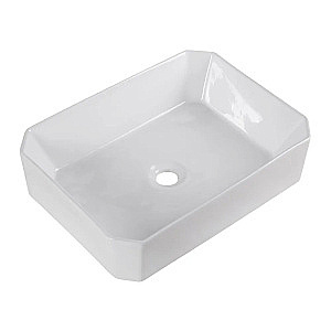 Раковина накладная Belbagno 49 BB1386 белая купить в интернет-магазине Sanbest