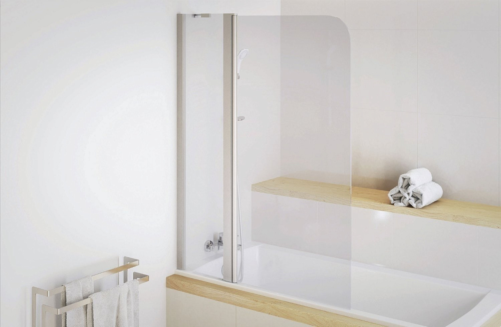 Душевая шторка для ванны Excellent 900 100х145 купить в интернет-магазине Sanbest