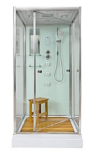 Душевая кабина DTO V1015 100х100 купить в интернет-магазине Sanbest