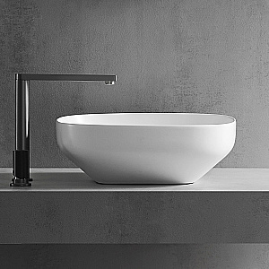 Раковина Abber Bequem 42 AC2123 белая купить в интернет-магазине Sanbest
