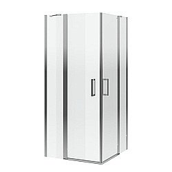 Душевой уголок квадрат Excellent Mazo 90х90 стекло прозрачное/профиль хром купить в интернет-магазине Sanbest